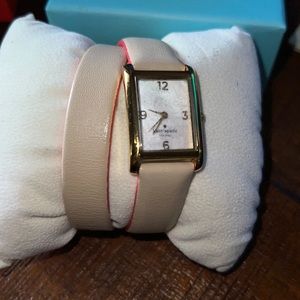 kate spade new york Women's 1YRU0179 Champagne Cooper Wrap Watch pre owned